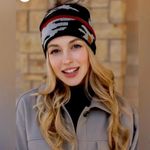 Panache Vegan Fur Puff Knit Winter Hat in Green Camo Photo 2