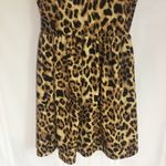 Everly  Cheetah Print Brown Sleeveless Mini Dress Photo 5