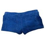 Hang Ten Vintage 1980s Blue Corduroy Micro Shorts Size Small Photo 4