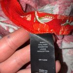 Jessica Howard  linen blend button up dress red NWOT SZ 10 casual dress wedding‎ Photo 3