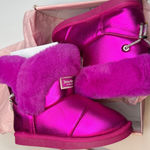 Juicy Couture Women's Kreed Metallic Cold Weather Boots- Bright Pink- Size 8 Photo 8