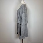 Splendid ‘Addison’ Jersey Mini Dress Heather Grey Belted Women’s Size Large Photo 6