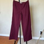 House Of CB 'Rivi' Wine Straight Leg Trousers NWOT size XL Photo 5