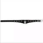 Black O Ring Choker Collar Necklace New Photo 3