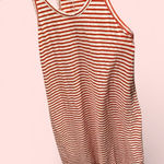 J.Crew Cute cotton classic  striped beach pool casual mini t-back dress breezy Photo 0