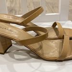 Villa Rouge Bass Slides, beige sandals for summer, Women's Sandals, women SZ 9.5 Tan Photo 0