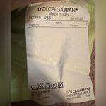 Dolce & Gabbana Vintage Y2K  Light Lime Green Tank Top  Made In Italy 46 US 10 Photo 6