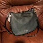 Kate Spade Black Pebbled Leather Hobo Bag Photo 5