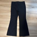 Chico's Black Flare Leg Pants Womens Size 12R US 2R Casual Business Office Photo 2