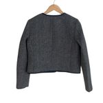 J.Crew  Wool-blend Herringbone Lady Jacket Heathered Grey Herringbone Photo 2
