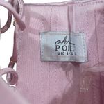 Oh Polly Fabiola Lace Up Bubble Hem Corset Mini Dress XS Pink EUC Photo 4