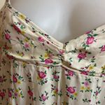 ZARA  Floral Satin Strappy Mini Dress Photo 6