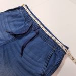 ESMARA Blue Denim Jogger Women size 32 Streetwear Casual Drawstring Pockets Photo 5