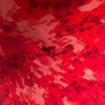 Halston Heritage Chiffon Halter Maxi Dress Sz. 16 Red Draped Neck Cockta… Photo 7