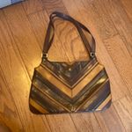 BCBG Max Azria Chevron Shoulder Purse Photo 0