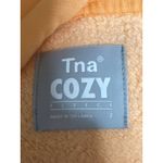 Aritzia  TNA Cozy Women's Coral Fleece Full Zip Hoodie Hooded Sweatshirt Top 2 Photo 2