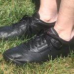 Reebok Classic black leather size 9 1/2 narrow Photo 10
