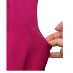 Ted Baker  Pink Peplum Dress Women’s Size 4 Zip Front Cap Sleeve Workwear Photo 7