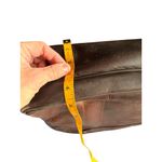 Vintage Brown Samsonite Leather Laptop Bag 12"x16" With Adjustable Strap & Multi Photo 5