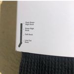 American Apparel Vintage Sold Out Thick Thigh High Socks Y2K Black US Made Rare Photo 5