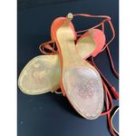 Vince Camuto  Women's Coral Lace Up Open Toe 3" Shoes Size 8-SKU 2060 Photo 4