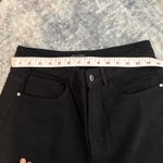 ZARA TRF SKATER BOI Black denim wide leg gauchos ankle pants Sz 6 Photo 4