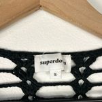 superdown Miranda Crochet Beach CoverUp Mini Dress Women’s Sz S Photo 5