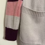 Chinti & Parker Verona Wool & Cashmere Blend Cardigan Small pre owned stripe Gray Photo 5