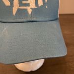 Yeti  Tarpon Fish Trucker Hat Baseball Cap Light Blue Teal SnapBack Mesh Fishing Photo 5