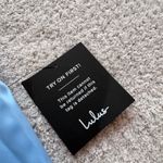 Lulus  Dress Mini Satin Blue Photo 2