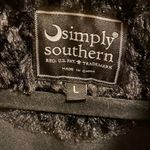 Simply Southern  Fuzzy Soft Teddy Bear Quarter-Zip Pullover. Photo 7