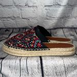 American Eagle Embroidered Boho Espadrille Mules Size 10 Photo 1