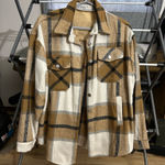 Boutique  Plaid Shacket Photo 0