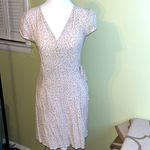 Brandy Melville white floral ditsy ROBBIE DRESS Photo 1