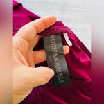 Free People Norma Kamali Diana Mini Dress in Plum Size Small NWOT $195 Photo 5