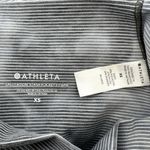 Athleta Salutation Stash Pocket II Capri Powervita Striped Dye Merri Perri XS Photo 2