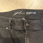 INC  International Concepts  Black Straight Jeans Photo 1