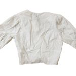 Rouje 100% cotton White Blouse NEW Size 4 Photo 2