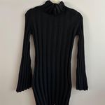 Lovers + Friends  Taytay Sweater Dress Black Photo 3