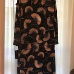 JM Collection Black dress Floral Fanfare Photo 5