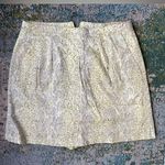 Vintage 90s Tail snakeskin golf tennis athletic skort, size 8 Green Photo 0