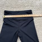 Balance Collection  Black Cross Waist High Rise Leggings Capris Womens Size M Photo 3