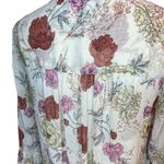 Lulus belina beige floral midi dress boho flowy feminine bell sleeve cocktail Photo 7