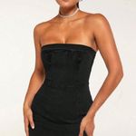 mini black denim dress Size M Photo 0