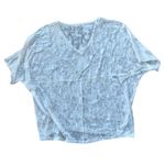 White House | Black Market  White Sheer Butterfly Print Tee XXS Photo 4