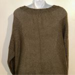 Aerie Green Knit Sweater Size Medium Photo 1