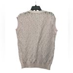 Jantzen Women’s Pink Eyelet Vest Size XL Vintage Lightweight Photo 1