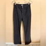Faherty  Stretch Terry Patch Pocket Pants in Washed Black Photo 2