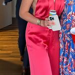 ZARA Pink Jumpsuit Photo 3