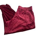 Wild Fable Women's Burgundy High-Rise Velour Jogger Pants - Size XL - NWT Photo 8